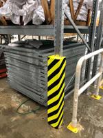 204-1810 RS PRO Black, Yellow Impact Protector 1000mm x 160mm