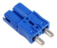 sbs50blu08 Anderson Power Products, SBS Series Male 2 Way Battery Connector, 110A, 600 V