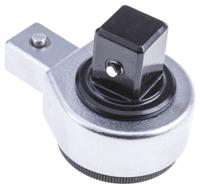 58250040 STAHLWILLE 735 Series Reversible Ratchet Ratchet Insert Tool, 3/4 in, 14 x 18 Insert, Chrome Finish