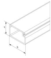 237-4033 RS PRO White Mini Trunking Self-Adhesive, W7 mm x D12mm, L2m, PVC