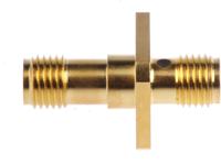 2991-6007 Amphenol RF Straight 50Ω RF Adapter SMA Socket to SMA Socket 18GHz