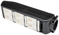 ht-pod-34mm-6p HellermannTyton Connectivity HT Series 6 Port RJ Patch Panel 215mm Black, White