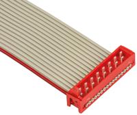 1483356-3 TE Connectivity Micro-Match Series Ribbon Cable Assembly, 1.27mm Pitch