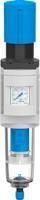 ms6-lfr-12-d6-c-p-m-ag-mpa-b Festo MS Polycarbonate Filter Regulator, 5μm, G 1/2, Manual, 1 → 10 bar, 8098310