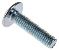 277-632 Bright Zinc Plated Steel Roofing Bolt, M6 x 25mm