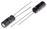 173-0257 RS PRO 22μF Aluminium Electrolytic Capacitor 25V dc, Radial, Through Hole