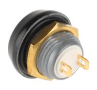 59-111 ITW Switches 59 Series Miniature Push Button Switch, Momentary, Panel Mount, 13.65mm Cutout, SPST, Clear LED, 125V ac,