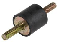 162-3227 RS PRO M6 Anti Vibration Mount, Male to Male Bobbin with 34.5kg Compression Load