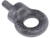 124-4833 RS PRO Carbon Steel Eye Bolt, M8 Thread, 18mm Thread Length, 15mm Internal Eye Diameter, 33mm Outer Eye Diameter, 0.15t