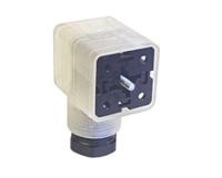 935980244-rs-gdml-3011-led-230-rg-schwarz Hirschmann GDML 3P+E DIN 43650 A, Female Solenoid Valve Connector with Indicator Light, 250 V ac/dc Voltage