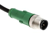 1681619 Phoenix Contact Male 5 way M12 to Female 5 way M12 Sensor Actuator Cable, 3m