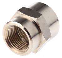 0902-17-21 Legris LF3000 Series Straight Threaded Adaptor, G 3/8 Female to G 1/2 Female, Threaded Connection Style