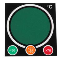906-4602 RS PRO Temperature Label Indicator, 50°C to 70°C, 3 Levels