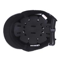 abt000-001-100 JSP Black Micro Safety Cap, HDPE Protective Material