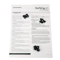 cabshelf1u10 StarTech.com Black Shelf, 1U, 20kg Load, 440mm x 250mm