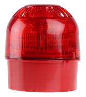 psc-0013 Klaxon Sonos Series Red Sounder Beacon, 17 → 60 V dc, Wall Mount, 106dB at 1 Metre