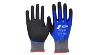 3550-10 NITRAS SAFETY 3550/OIL GRIP Black, Grey Nylon Nylon Glove, Size 10, Nitrile Coating