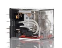 my4-gs-r-dc12 Omron Plug In Power Relay, 12V dc Coil, 6A Switching Current, 4PDT