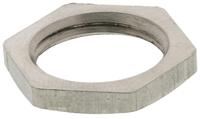 d4009108 SIB Nickel Nickel Plated Brass Cable Gland Locknut, PG9 Thread