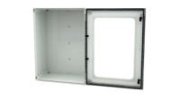192-7127 RS PRO Fibreglass Reinforced Polyester Wall Box, IP66, Viewing Window, 600 mm x 500 mm x 230mm
