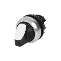 216867-m22-wrk Eaton 2 Position Selector Switch Head, 22mm Cutout, Black Handle