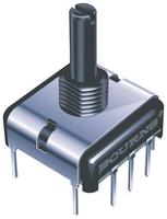pcw1j-b24-kab502l Bourns PC 5kΩ Rotary Potentiometer 1-Gang, Panel Mount (Through Hole), PCW1J-B24-KAB502L