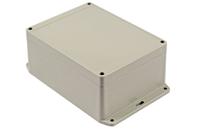 rp1245bf Hammond RP Series Light Grey ABS General Purpose Enclosure, IP65, Flanged, Light Grey Lid, 165 x 125 x 75mm