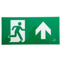 ag8lau Polycarbonate Emergency Exit Up Exit Sign