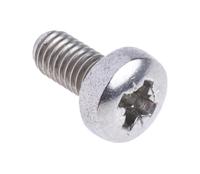 528-738 RS PRO Pozidriv M3 Pan A2 304 Stainless Steel Machine Screws DIN 7985Z x 6.0mm