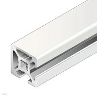 38429929243000 Bosch Rexroth Silver Aluminium Profile Strut, 20 x 20 mm, 6mm Groove, 3000mm Length