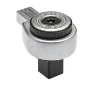 58250010 STAHLWILLE 735 Series Reversible Ratchet Ratchet Insert Tool, 1/2 in, 9 x 12 Insert, Chrome Finish