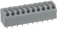 250-512 WAGO 250 Series PCB Terminal Strip, 12-Pole, Female, 12-Way, PCB Mount, 10 (CSA) A, 17.5 (IEC/EN 60664-1) A, 2 (UL) A