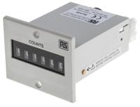 896-7009 RS PRO Impulse Counter, 6 Digit, 10Hz, 110 V dc