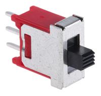 734-7268 RS PRO PCB Slide Switch SPDT On-Off-On 3 A @ 120 V ac Top