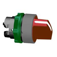 zb5ad404c0 Schneider Electric Harmony XB5 Series 2 Position Selector Switch Head, 22mm Cutout, Red Handle