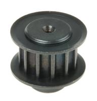 pb-pulley-5m-09mm-12t RS PRO Timing Belt Pulley, Steel 9mm Belt Width x 5mm Pitch, 12 Tooth