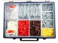 537-1852 Masonry Fixing Kit, 606 piece Masonry Fixing kit