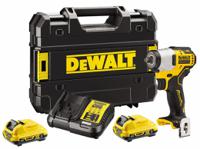 dcf902d2-gb DeWALT 3/8 in 12V, 2Ah Impact Wrench Type G - British 3-Pin