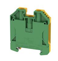 1010400000 Weidmuller 2-Way WPE 16 Earth Terminal Block, 16mm², 14 → 6 AWG Wire, Screw Down, Wemid Housing, ATEX