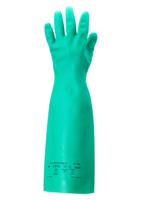 37185110 Ansell AlphaTec Solvex 37-185 Green Nitrile Glove, Size 11, Nitrile Coating