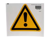 pic-308-tri-200-b7541-branded Brady Self-Adhesive General Hazard Hazard Warning Sign