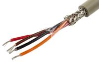 b954043-ge321 Alpha Wire ProTekt Series Data Cable, 4 Cores, 0.35 mm², Screened, 22 AWG, 50m, Screened Shield