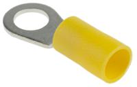 178-7268 RS PRO Insulated Ring Terminal, 6.5mm Stud Size, 2.5mm² to 6mm² Wire Size, Yellow