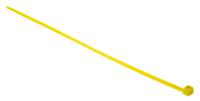 111-60108-lk2a-pa66-ye HellermannTyton Cable Tie, 270mm x 4.6 mm, Yellow Polyamide 6.6 (PA66), Pk-100