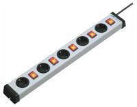 0202x00052301 Bodo Ehmann Type F - German Schuko 5 Gang Power Distribution Unit, 1.5m Cable, 16A, 250 V