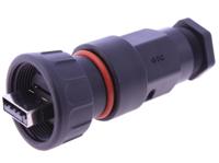 231-7882 RS PRO Straight, Cable Mount, Socket- Single Port Type A 2.0 IP67 Type A USB Connector
