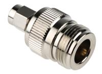 546-3052 RS PRO Straight 50Ω RF Adapter SMA Plug to N Socket 11GHz