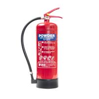 336-765 RS PRO 6kg Dry Powder Fire Extinguisher for Multipurpose Work (A, B, C)
