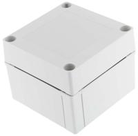 abs-9575-hg-enclosure Fibox Grey ABS Enclosure, IP66, IP67, 100 x 100 x 75mm