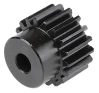 521-6430 RS PRO Steel 18 Teeth Spur Gear, 1.5 Module, 8mm Bore Diam, 27mm Pitch Diam, 22mm Hub Diam